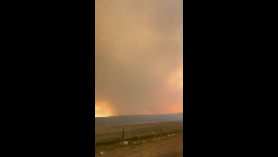 White Sage Fire spreads near Vermilion Cliffs in Arizona, USA