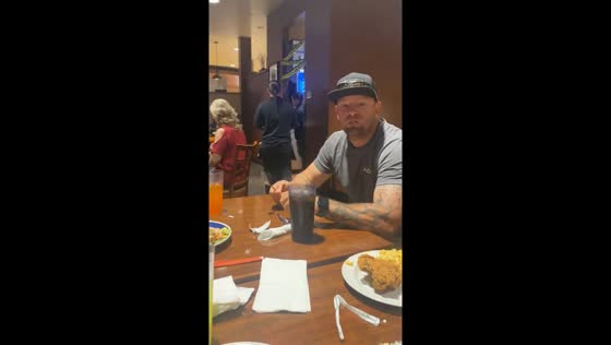 Waitress prank on husband: birthday dinner shenanigans!