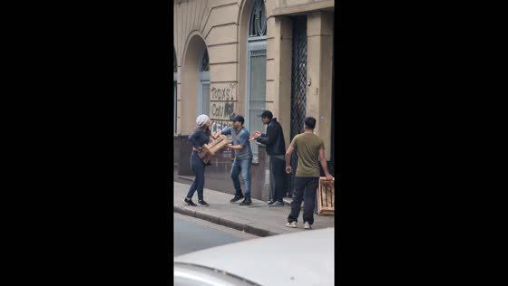 Brawl erupts in Buenos Aires street over alleged verbal offense