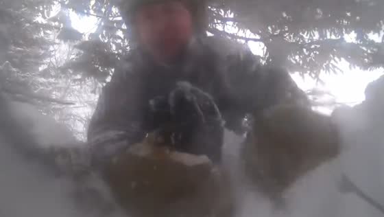 Skiers miraculously escaped after an avalanche in Sheregesh