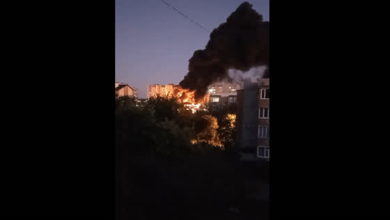 In Yeysk, the plane fell on residential buildings