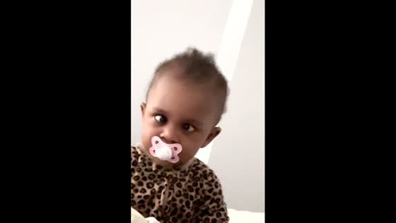 Toddler startles parent by turning eyes inward in Philadelphia, USA