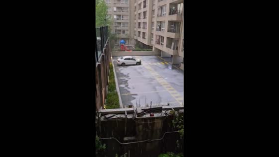 Heavy rain, hail, and lightning batter Santiago as severe storm triggers red alert in Chile