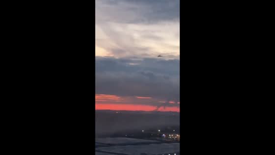 Drone shot down above Wildberries warehouse in St. Petersburg, Russia